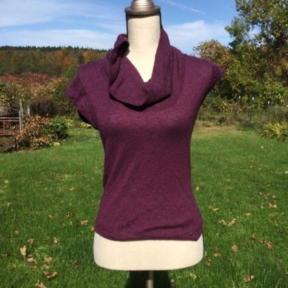 Wearing Your Heart On Your Sleeve Size S Wool Plum